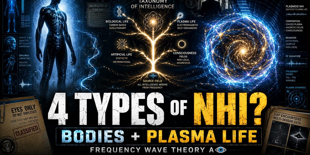 Question: David Grusch says the U.S. government knows of multiple forms of non-human intelligence, including bipedal physical beings and sentient plasmoid life.