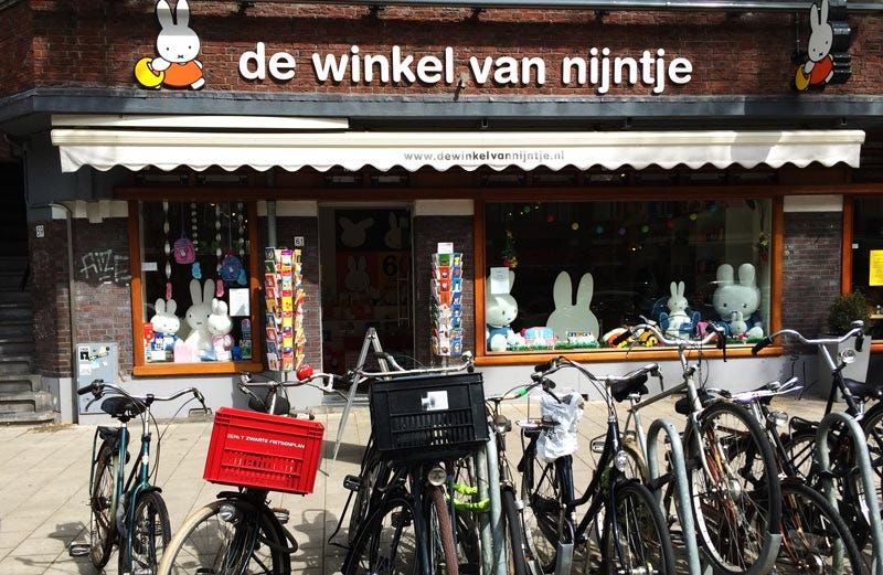 Loja da Nijntje em Amsterdam