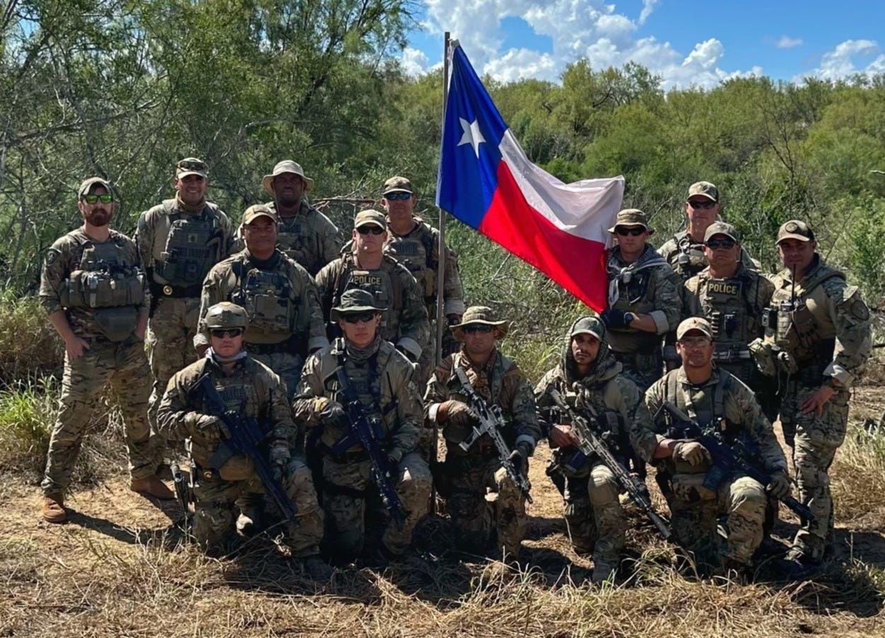 "Cartel Island" was a cartel stronghold until the State of Texas seized control of what had been considered a "no-man's-land" in 2023. "Cartel Island" was a cartel stronghold until the State of Texas seized control of what had been considered a "no-man's-land" in 2023.
