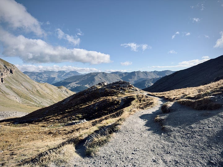 GR58 Col de l'Estronques