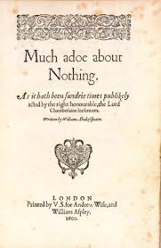 Much Ado About Nothing - Wikipedia