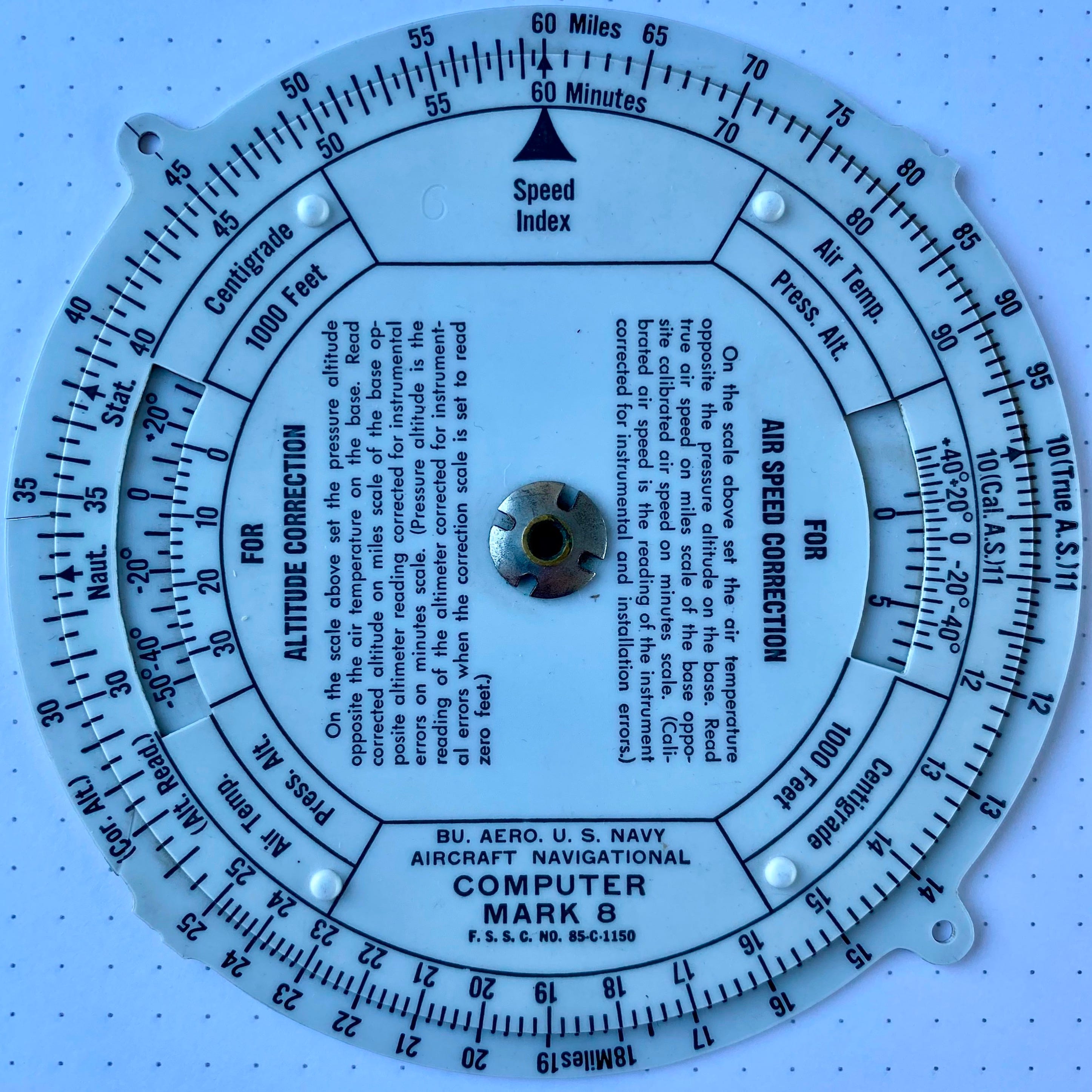 Aviation Slide Rules - by Joe Plazak - Following the Rules