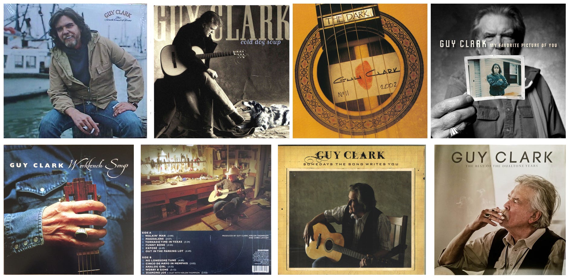 Notes on Guy Clark - by Richard Elliott - Songs and Objects