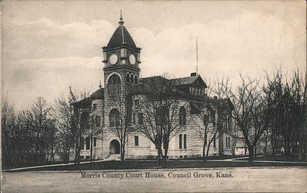 Morris County Court House Council Grove Kansas Morris County Court House Council Grove Kansas