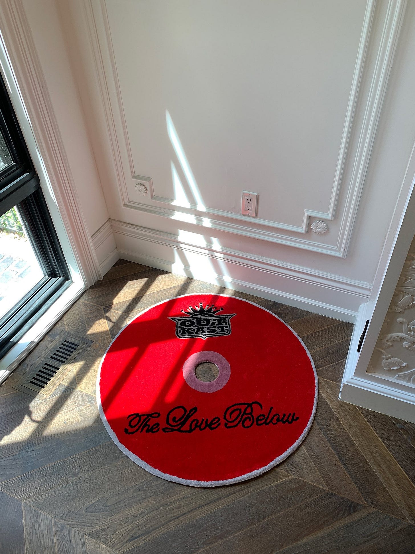 Handmade CD Rug
