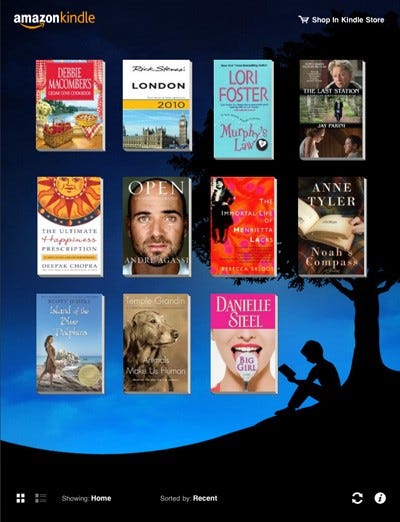Kindle para iPad Kindle para iPad