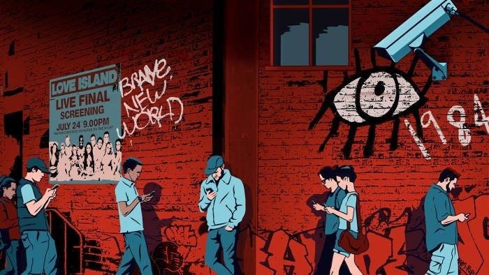 Brave New World & 1984 - Dystopian Fiction — Damn It, I Love America!