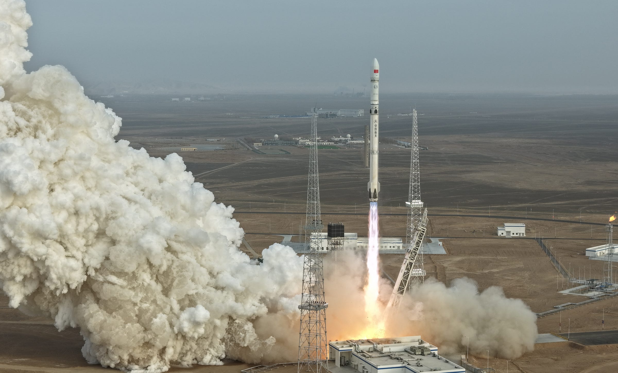 The Long March 12A Y1 vehicle lifting off from the Jiuquan Satellite Launch Center on December 23rd 2025.