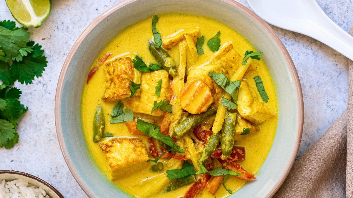Vegan Thai Yellow Curry
