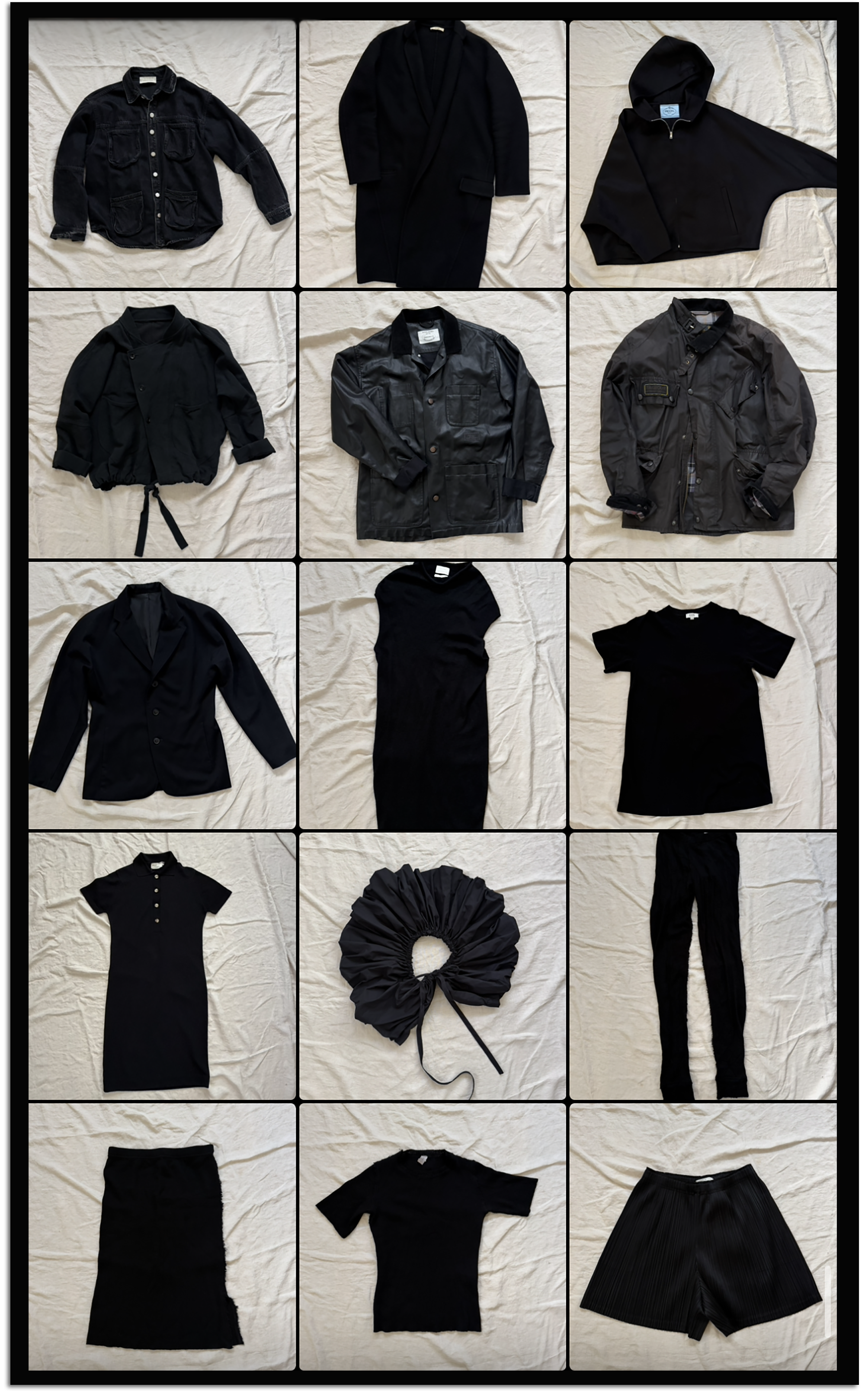 I wore black for a month straight