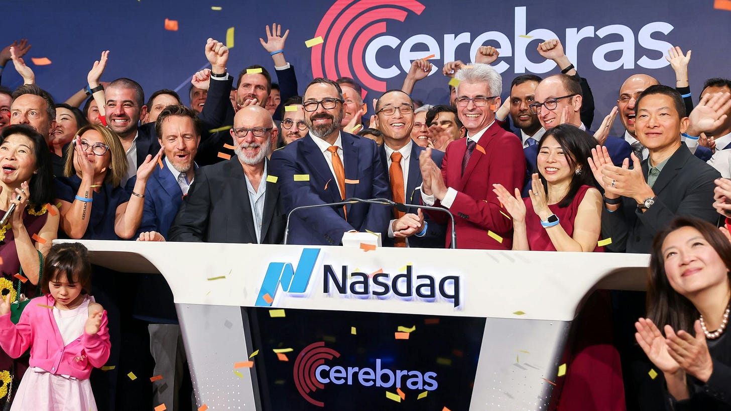 Cerebras IPO Stock Pop; Apple-OpenAI Drama — The Information