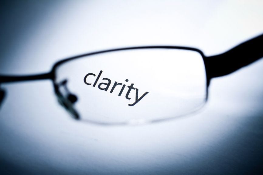 Disasters Can Bring Clarity Disasters Can Bring Clarity