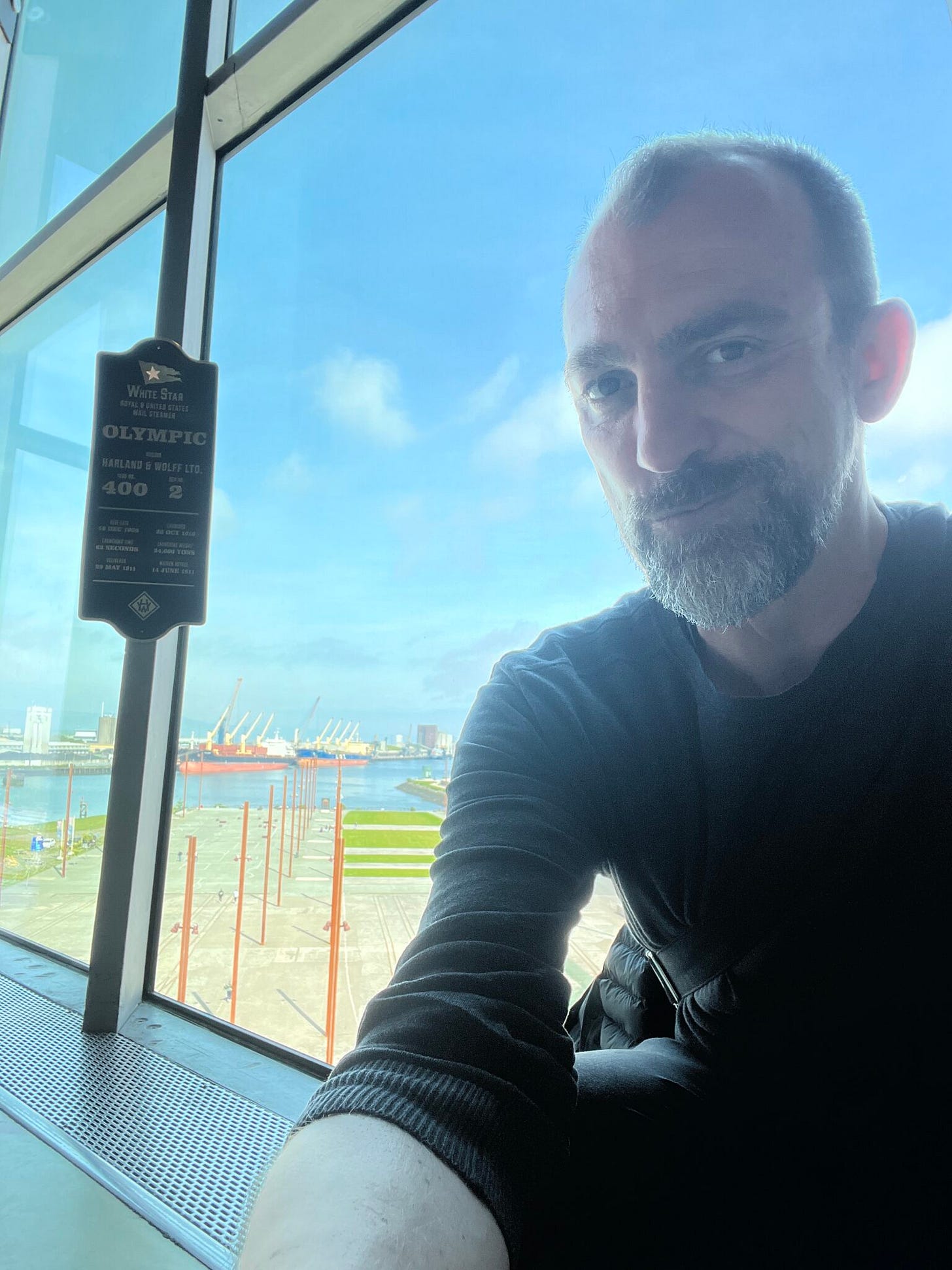 Michael im Titanic Museum