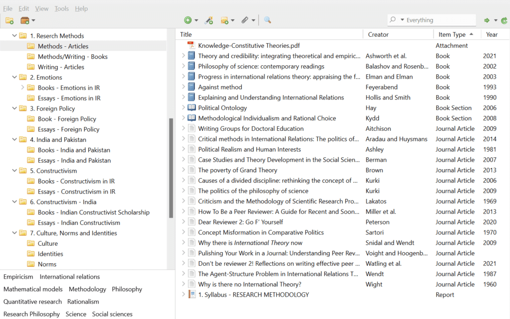zotero-research-adarsh badri