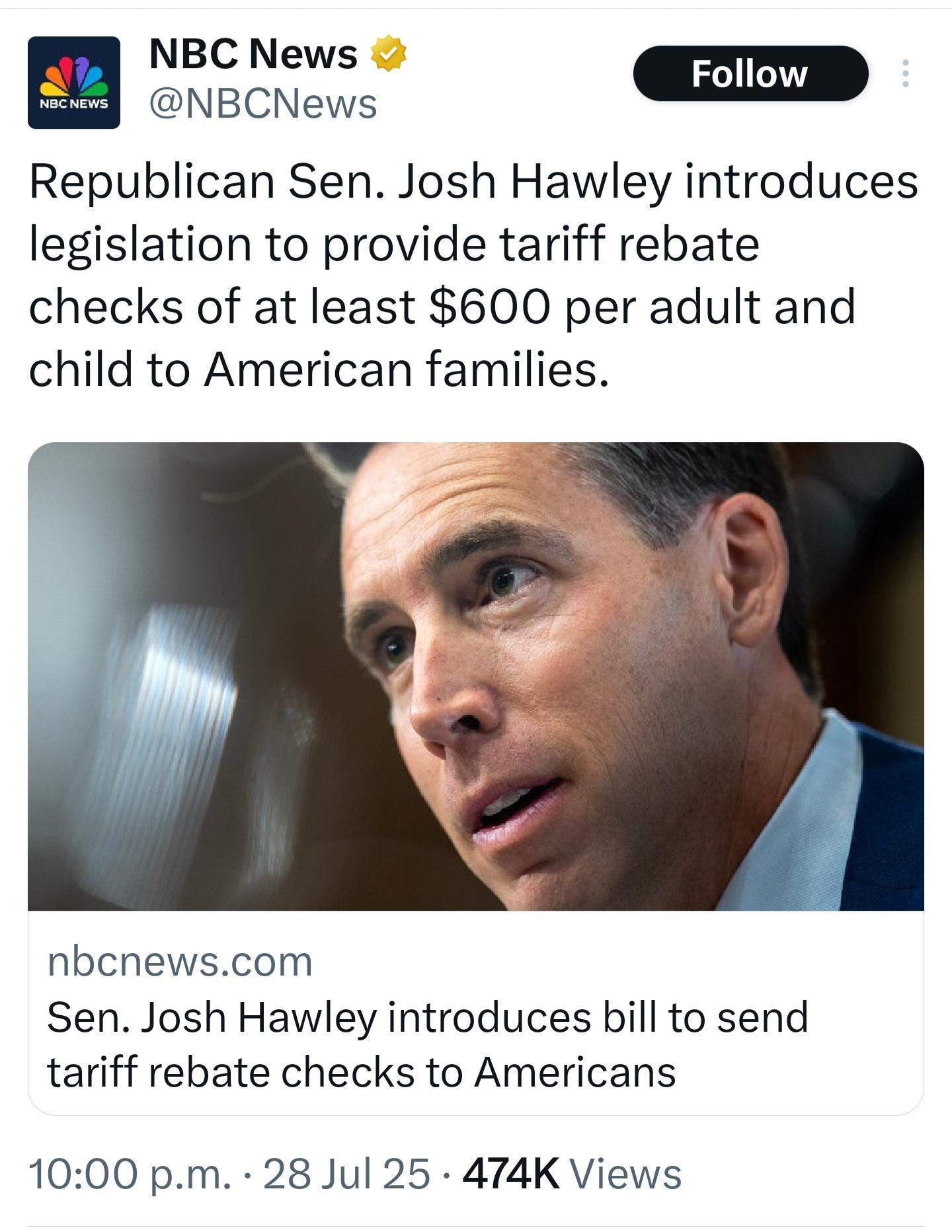 Why rebate cheques if tariffs are paid by countries????? : r/economy