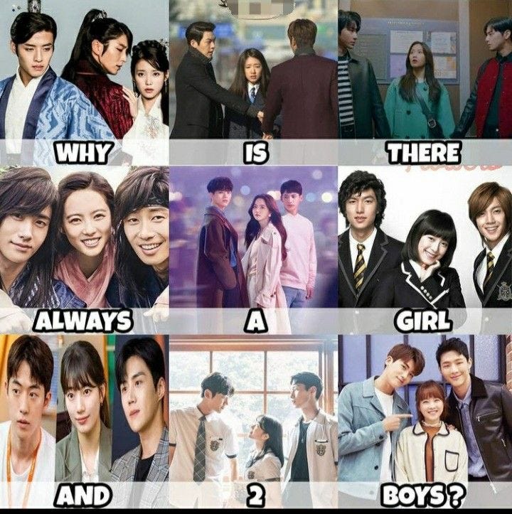 Kdrama ❤ triangle ✨