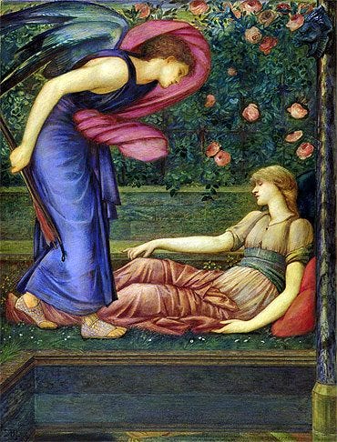 Cupid and Psyche | Burne-Jones