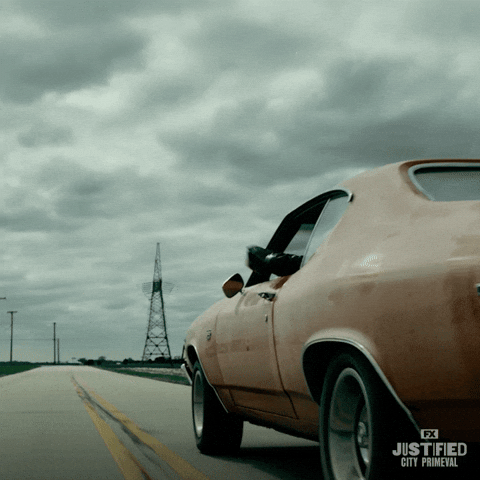 throw your phone out the window of a moving car