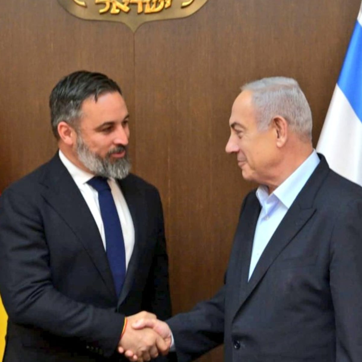 Abascal se reúne con Netanyahu para elogiar la “firmeza” de Israel y  criticar el reconocimiento del Gobierno a Palestina - Infobae
