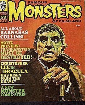 Famous Monsters of Filmland Magazine (1958 series) #59 by Warren Publishing  Company | Goodreads
