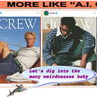 J.Crew used A.I. to counterfeit their own vibes