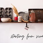 starting from scratch