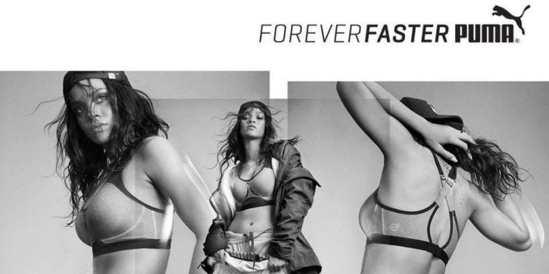 rihanna killing it for puma 2016 gossip rihanna killing it for puma 2016 gossip