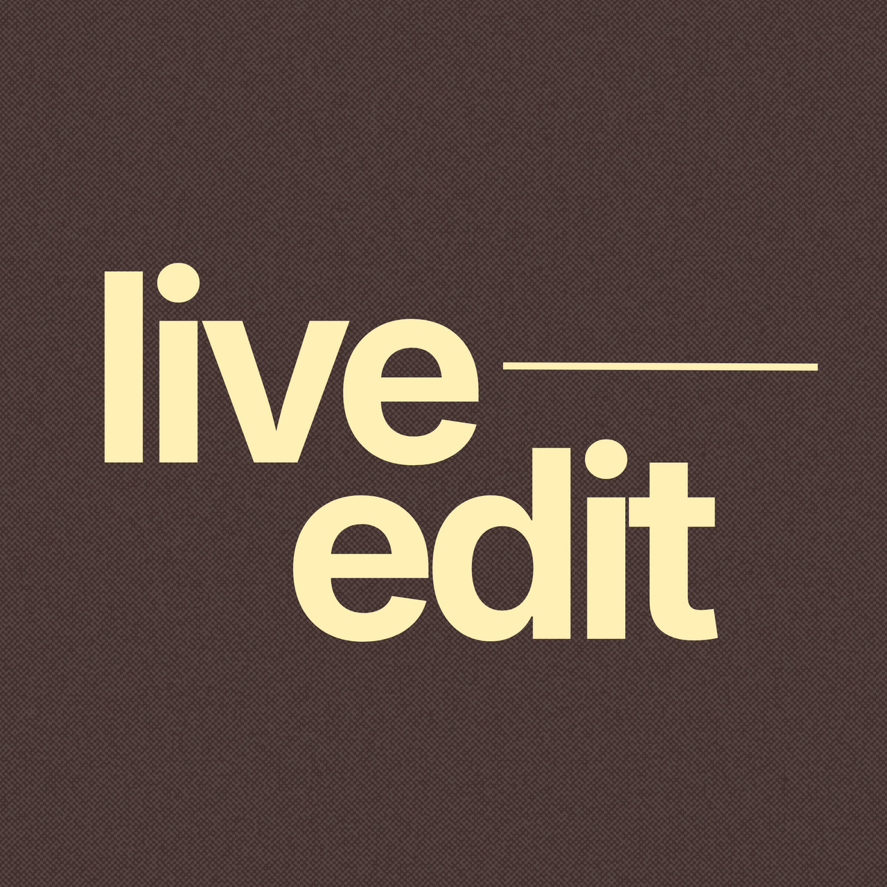 The Live Edit logo