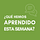 ¿Qué hemos aprendido esta semana?