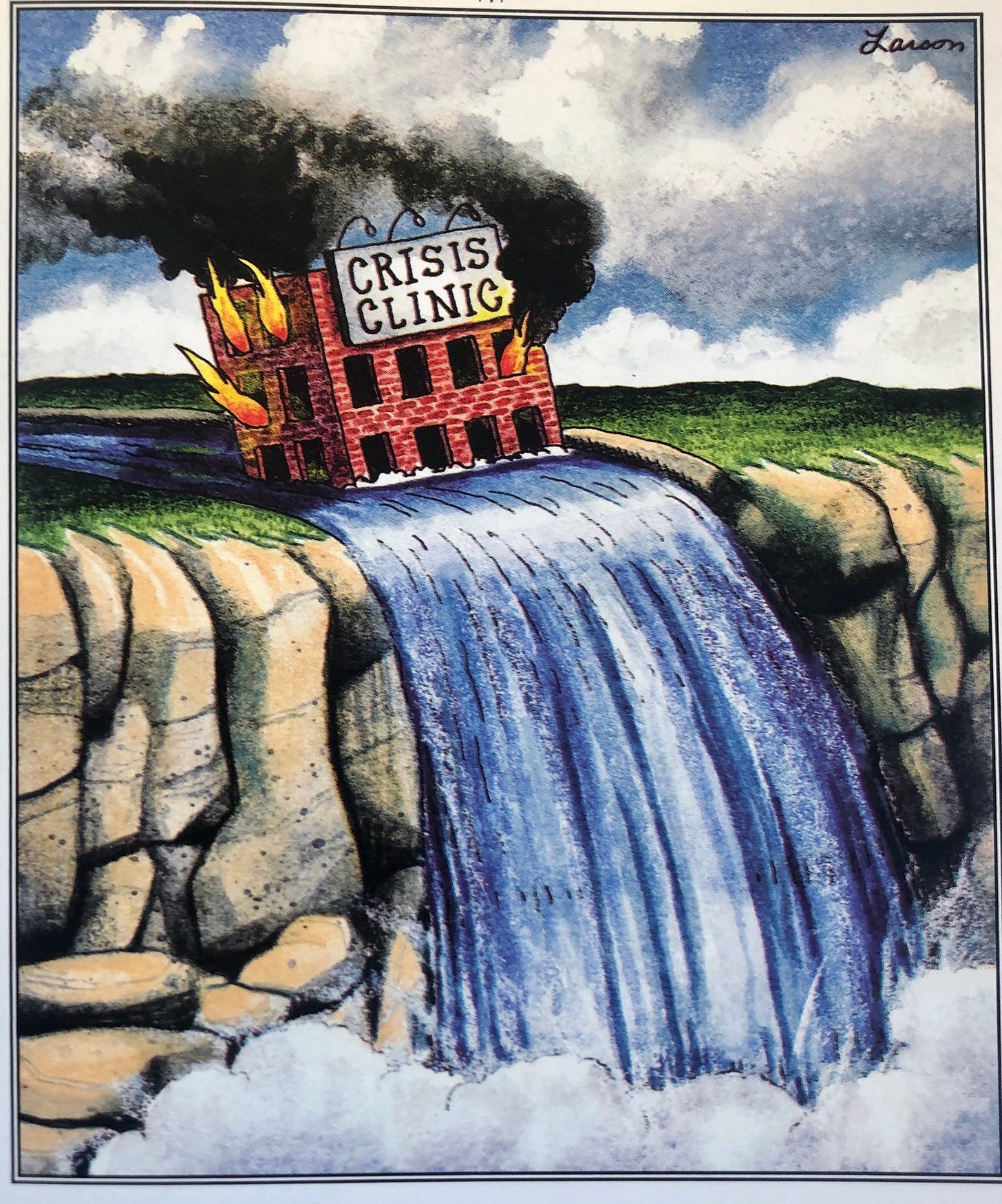 Sean Hertel on X: "All my Covid-era @envwaterloo @RYSURP @EnvironmentYork  course outlines (will) have this Gary Larson cartoon in them:  https://t.co/2zJa9MlQ2p" / X