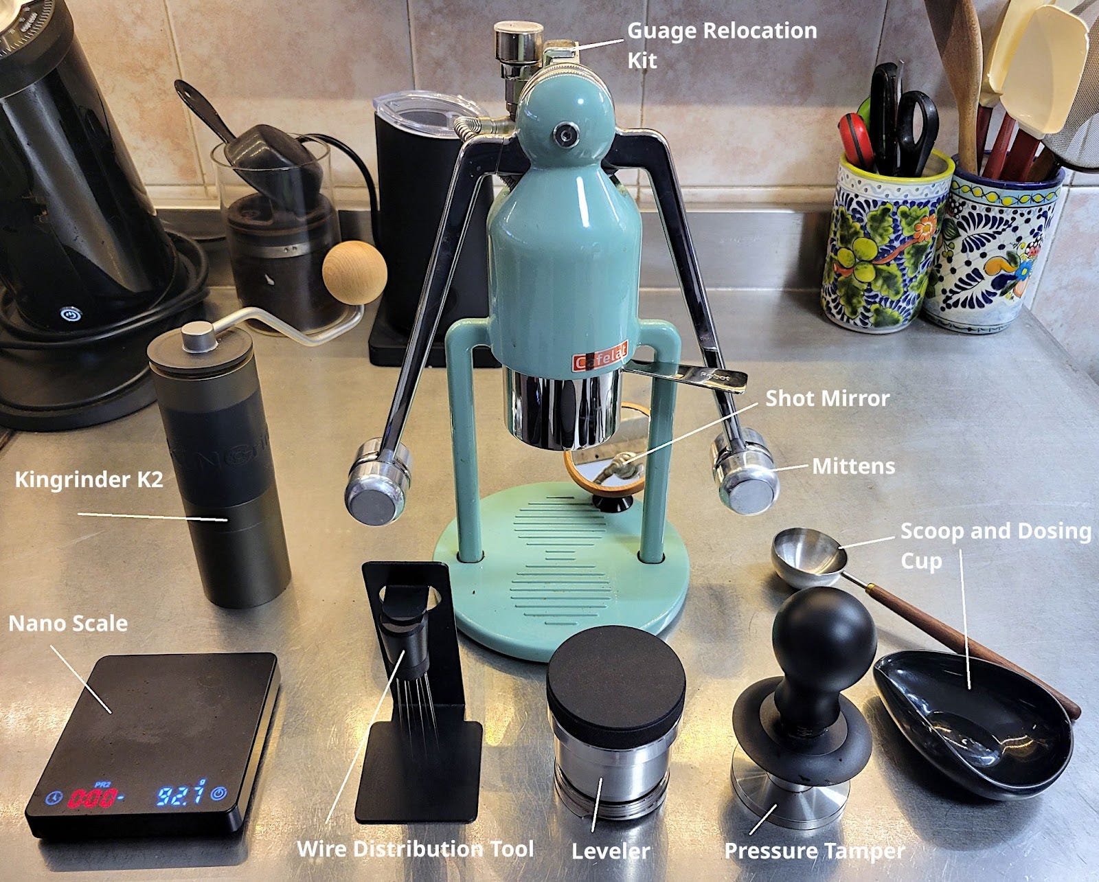 Cafelat Robot　オプションパーツいろいろ Cafelat Espresso Robot Upgrade Guide - by Grant McWilliams