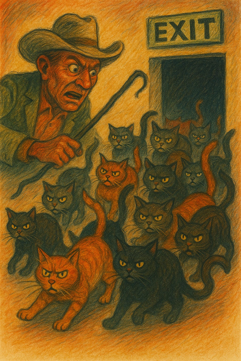 Herding Or Perhaps Clustering Cats!