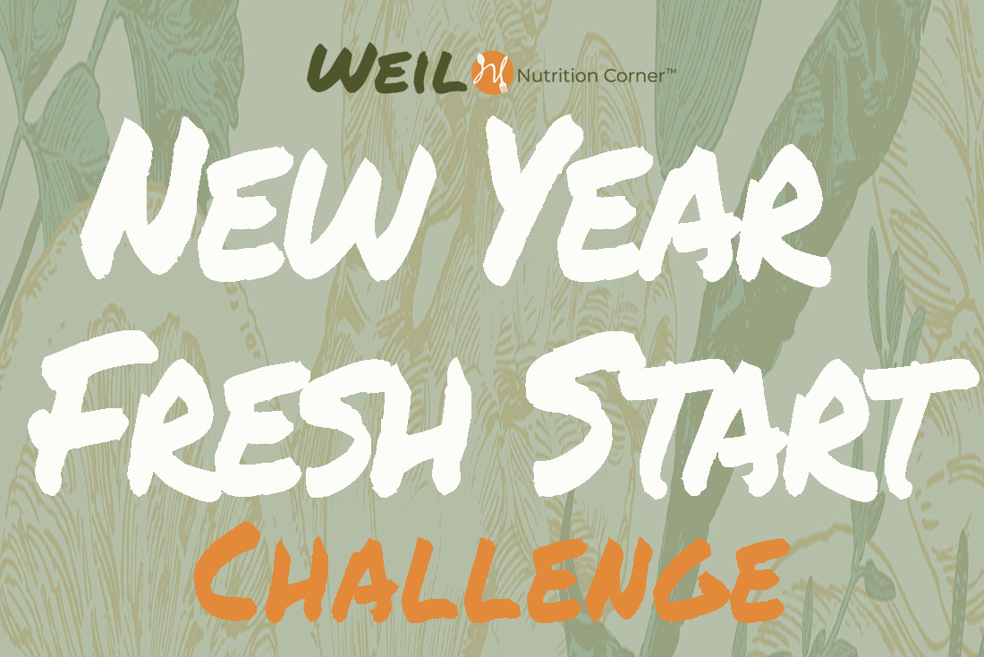 New Year Fresh Start Day 1: Dr. Weil's Anti-Inflammatory Food Pyramid