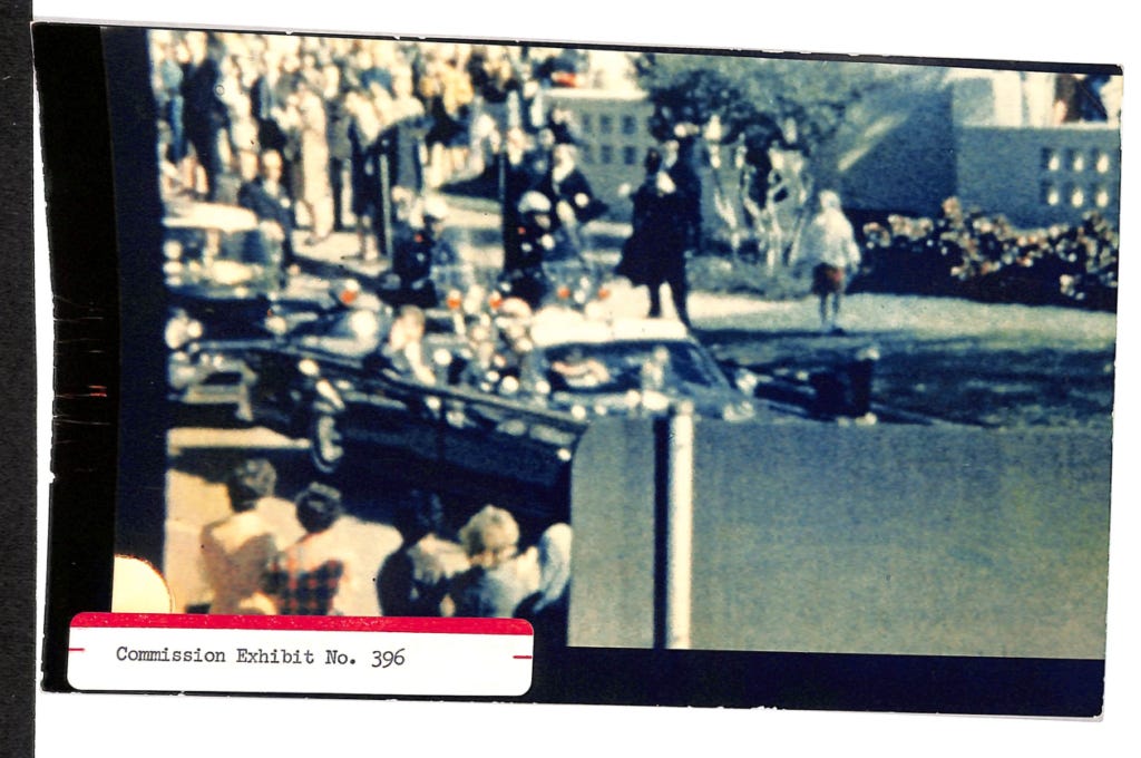 Zapruder Frame 188 - Warren Commission Exhibit 396