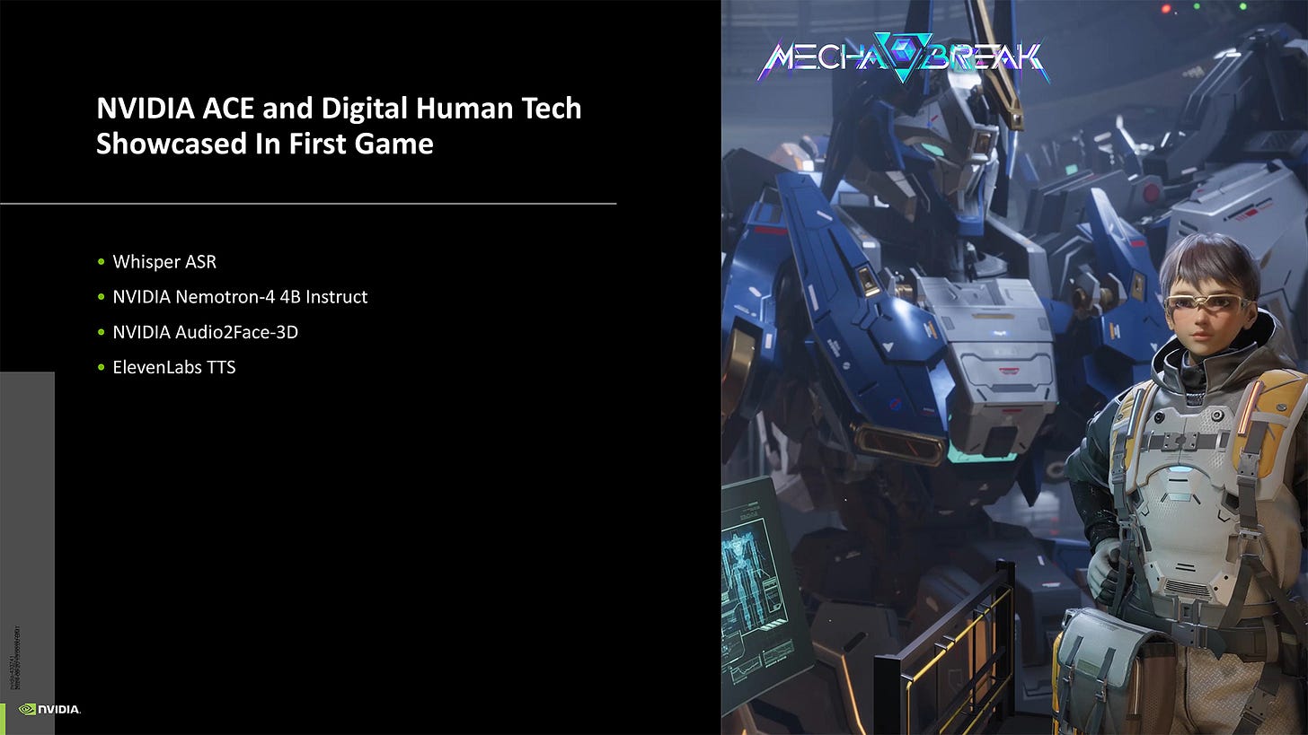 Nvidia AI showcase Nvidia AI showcase