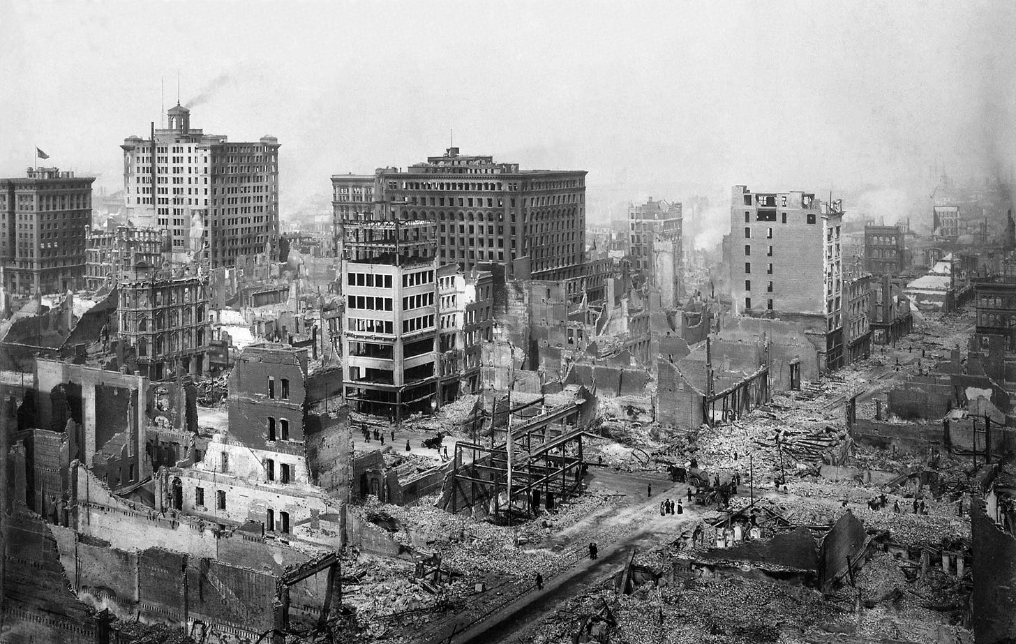 1906 San Francisco earthquake - Wikipedia