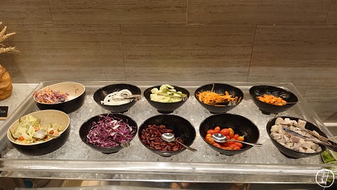 Breakfast selection at Courtyard by Marriott