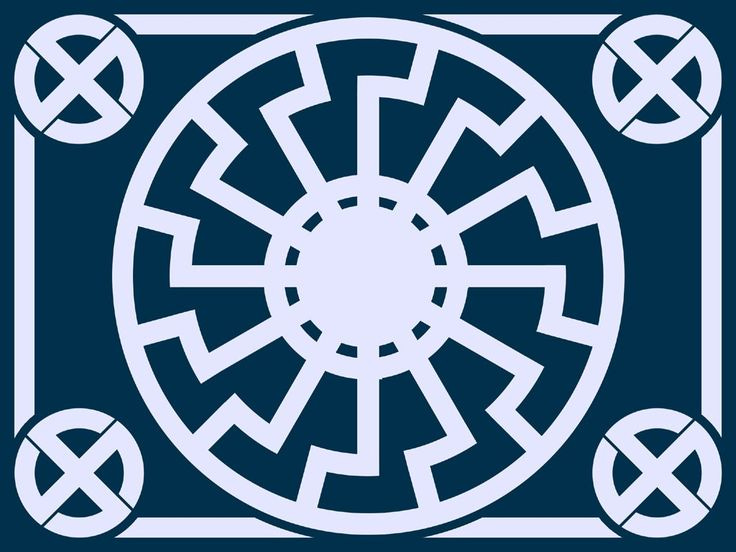 This may contain: an abstract design in blue and white