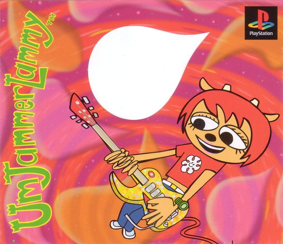 Front Cover for Um Jammer Lammy (PlayStation)