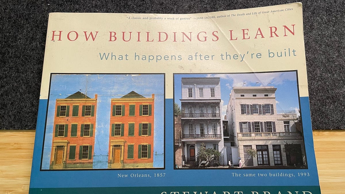 Book Notes: How Buildings Learn - by Coleman McCormick