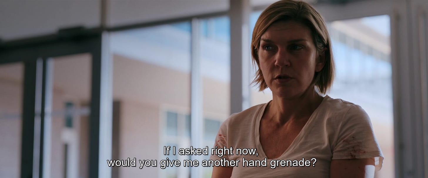 In Pluribus (2025) a man wearing a DHL uniform says that he would move  heaven and Earth to make Carol happy. This is a reference to the series  being a work of