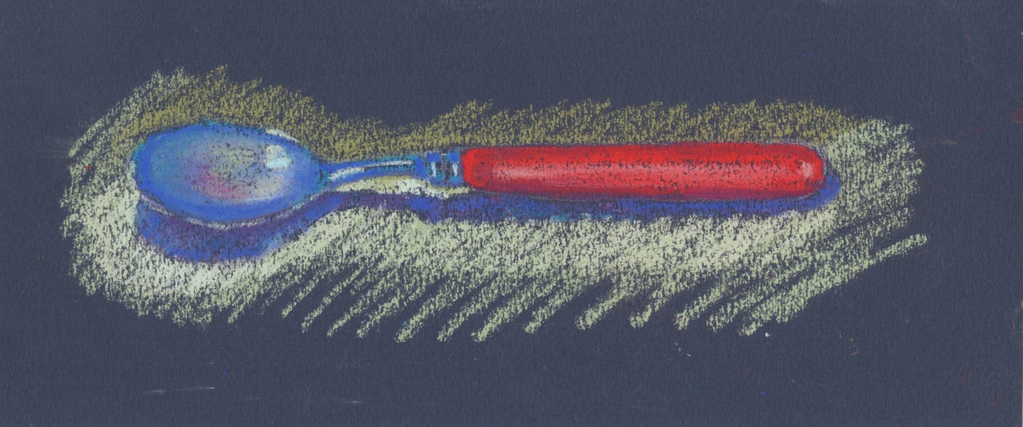 spoon drawing Vicki Smith