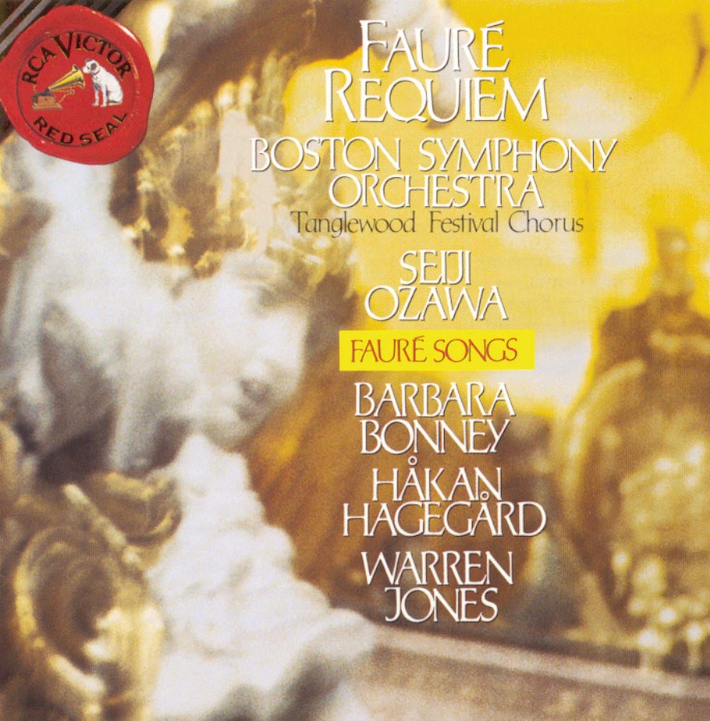 Gabriel Fauré, Seiji Ozawa, Boston Symphony Orchestra, John Oliver, Barbara  Bonney, Hakan Hagegard, Tanglewood Festival Chorus, Warren Jones - Fauré:  ...