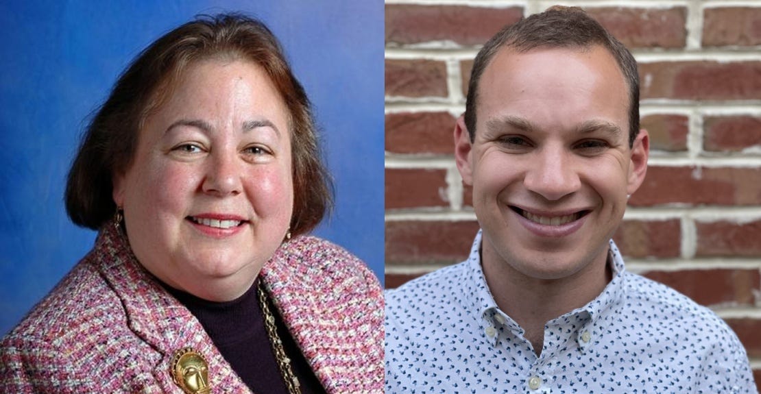 Sen. Liz Krueger & Justin Balik