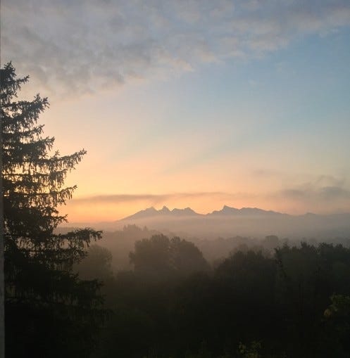 early morning apuan alps early morning apuan alps