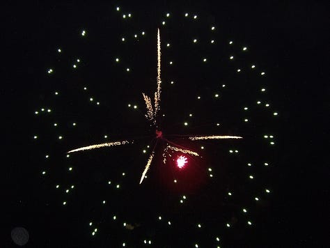 From Neighbor Field to the front yard, we had fireworks in 2005