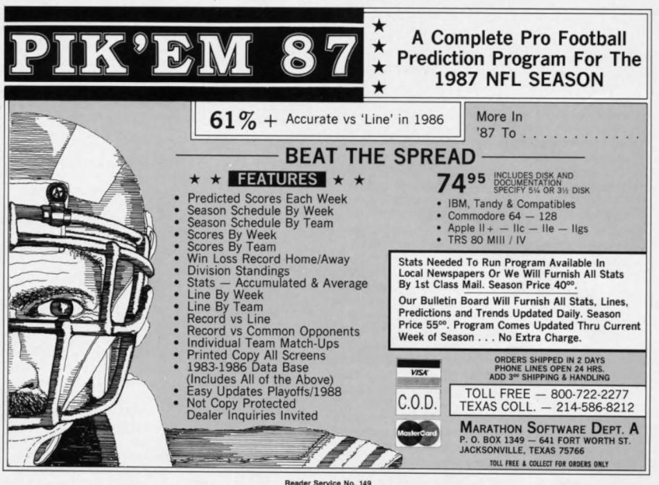 From the August 1987 issue of Ahoy! magazine