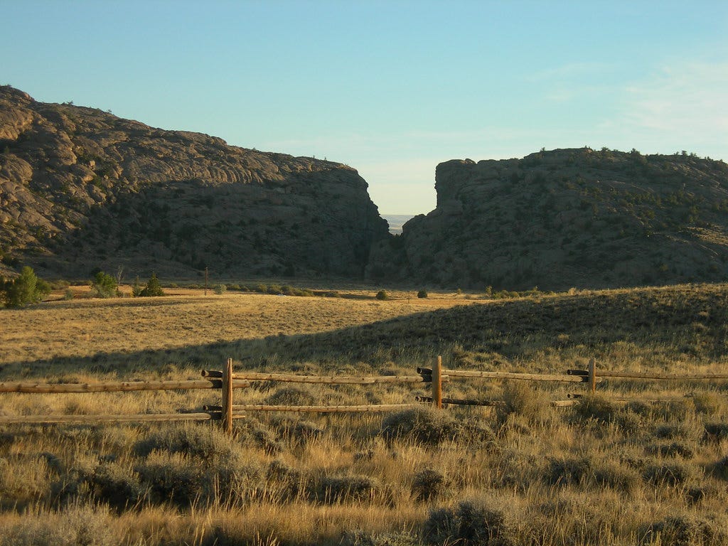 Devil's Gate | Natrona County, Wyoming A historic landmark a… | Flickr