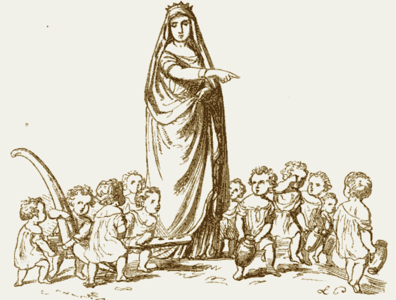 Frau Perchta, the Belly-Slitter – Bone and Sickle