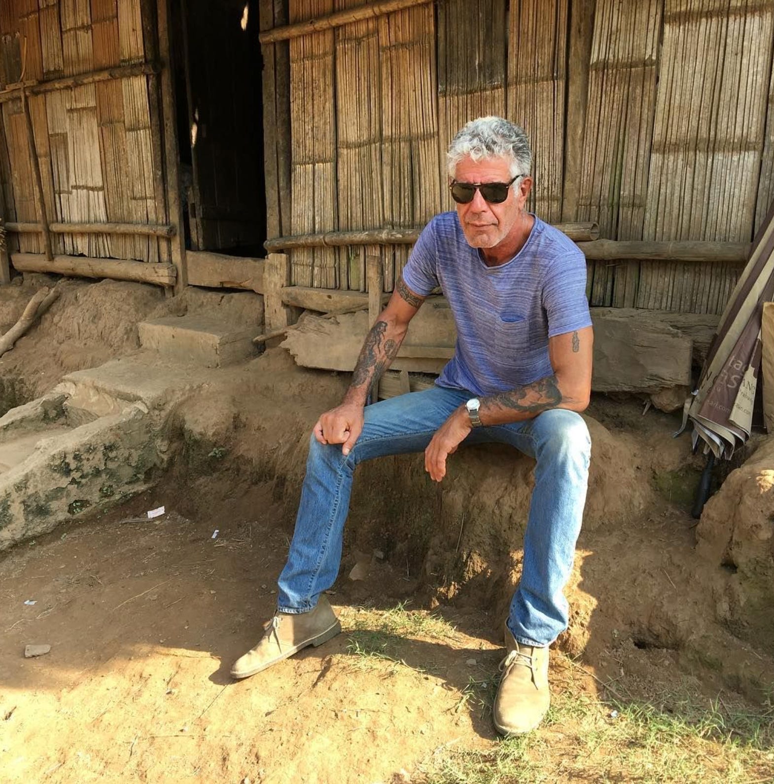 Anthony Bourdain inspired Clark boots inside-the-south-by-southwest-  main image 3